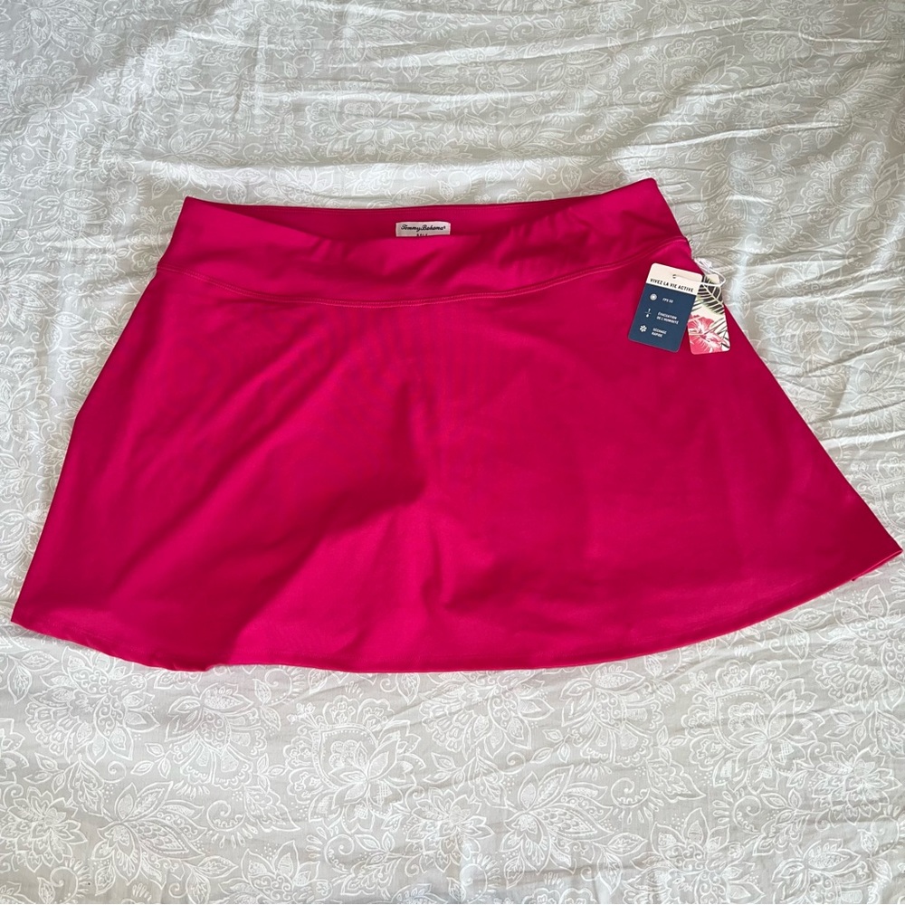 Tommy Bahama Skirt Skort Women’s XL Golf Pink  Athletic NWT A3